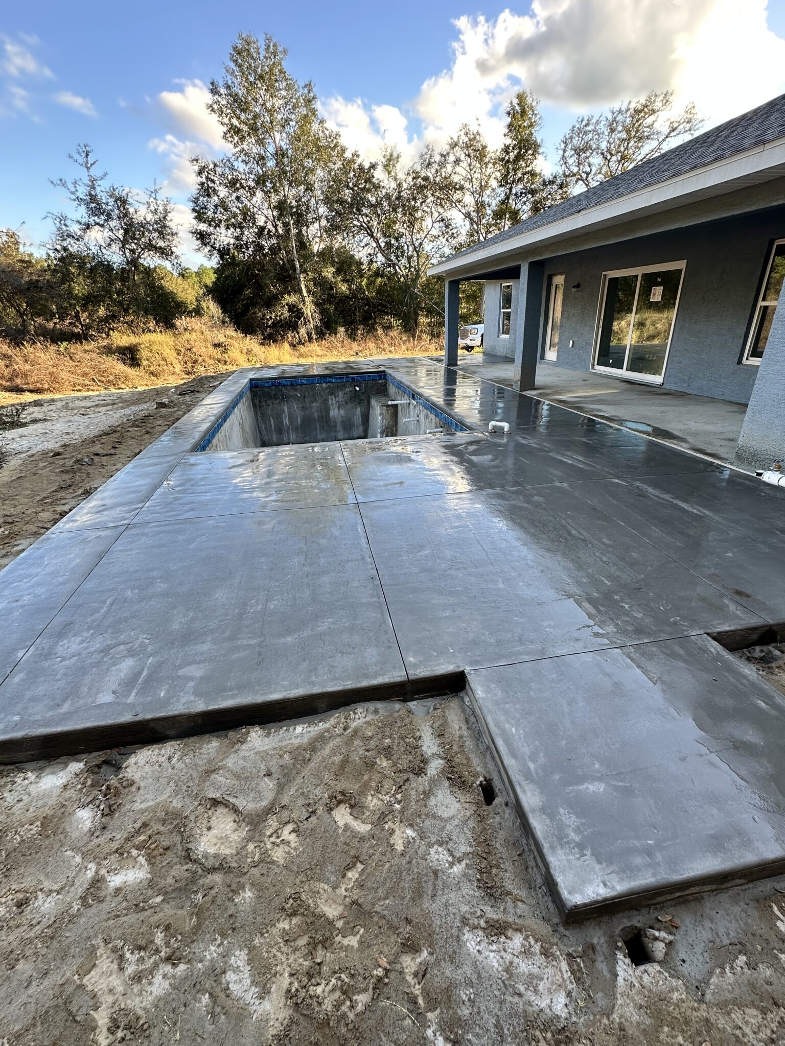 Concrete Patio Construction in Crystal River FL